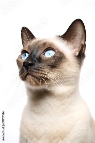 Siamese Cat Relaxing