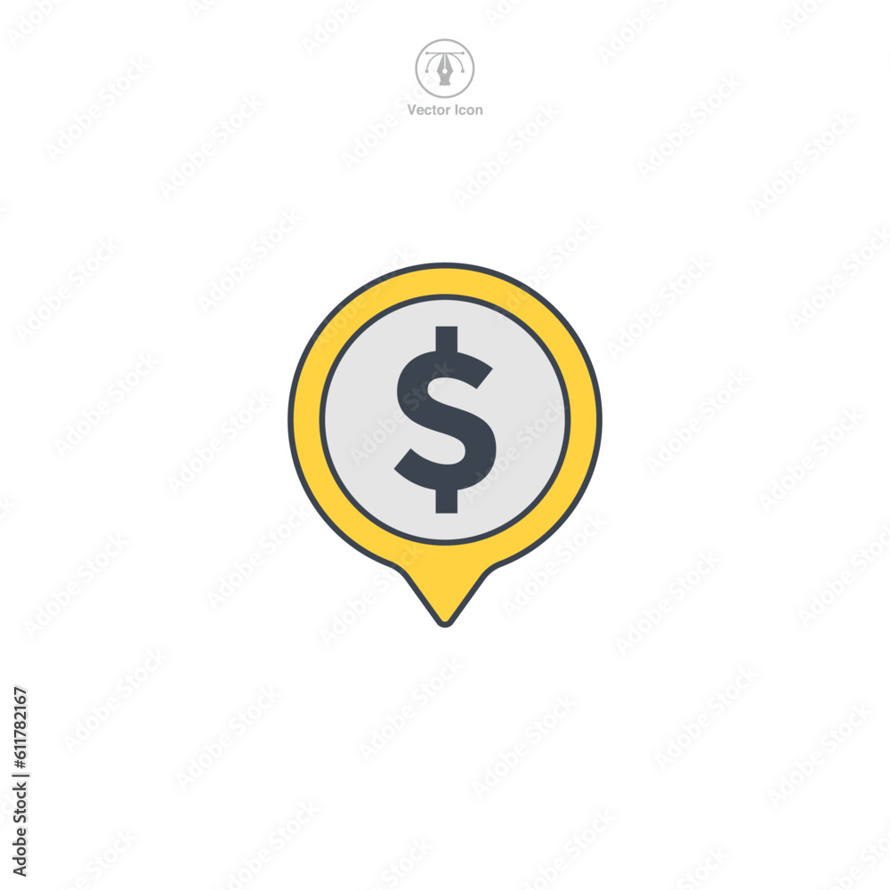 Dollar Sign icon. A crisp and recognizable vector illustration of a dollar sign, representing money, finance, and wealth. Dollar Sign icon. A crisp and recognizable vector illustration of a dollar sign, representing money, finance, and wealth.