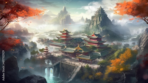 Chinese Style Fantasy Art