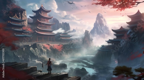 Chinese Style Fantasy Art