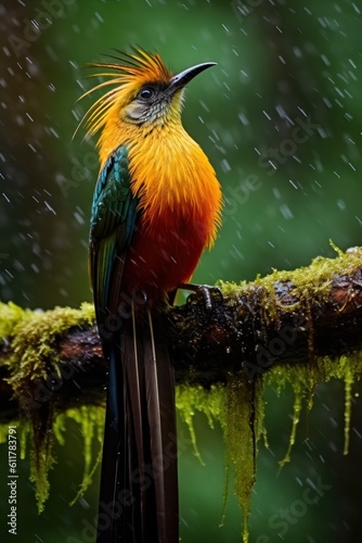 A Rainbow Bird of Paradise in the Pacific Northwest (In the Heavens)
