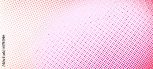 Light pink dots gradient widescreen panorama background, Simple Design for your ideas, Best suitable for Ad, poster, banner, and various design works