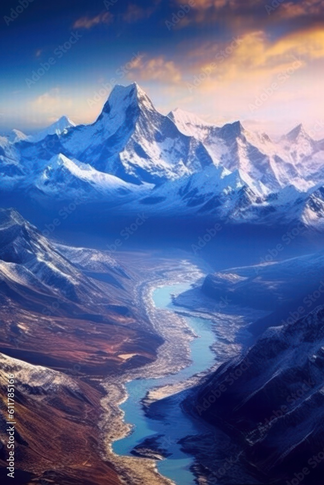 Beautiful Himalaya (Generative AI)
