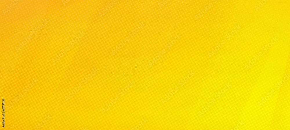 Obraz premium Yellow gradient widescreen panorama background, Simple Design for your ideas, Best suitable for Ad, poster, banner, and various design works