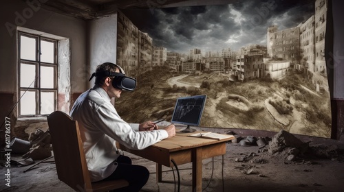 Imagine a virtual reality( VR) system that allows users to explore historical events in an immersive and interactive way