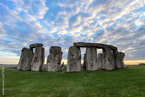 Stonehenge - a prehistoric monument on Salisbury Plain in Wiltshire, England photo