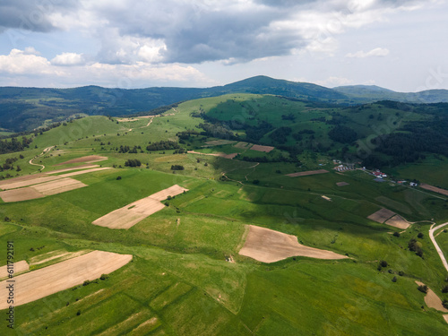 Aerial view of Sredna Gora Mountain, Bulgaria photo