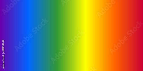 Abstract colorful spectral vertical rainbow gradient background. Vector image. LGBT Flag, Symbol of Freedom