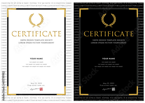 賞状１５０　certificate　award　表彰状　celebration