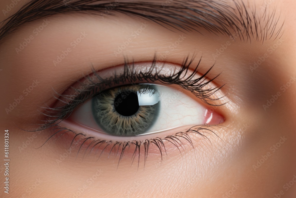 Obraz premium Human Close-Up Eye 