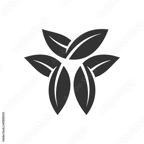 plant logo template. Icon Illustration Brand Identity. Isolated and flat illustration. Vector graphic © alluranet