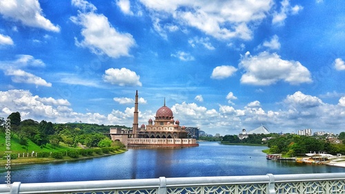 Putra Jaya, Malaysia in May 21, 2023. Putra Mosque or in Malay © CindhyAde