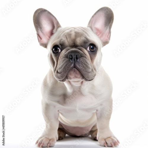 French Bulldog dog 4k white background © Stream Skins