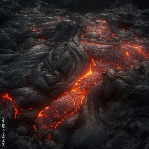 Vulcan lava texture