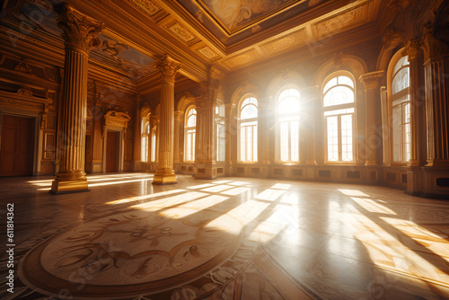 Interior of a palace - AI Technology