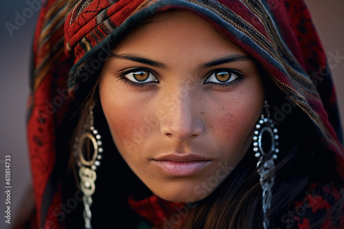 traditional berber amazigh woman photo