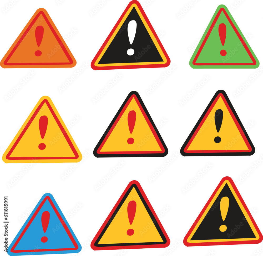 set of traffic signs. Scam alert warning protect vector
set of traffic signs. Scam alert warning protect vector