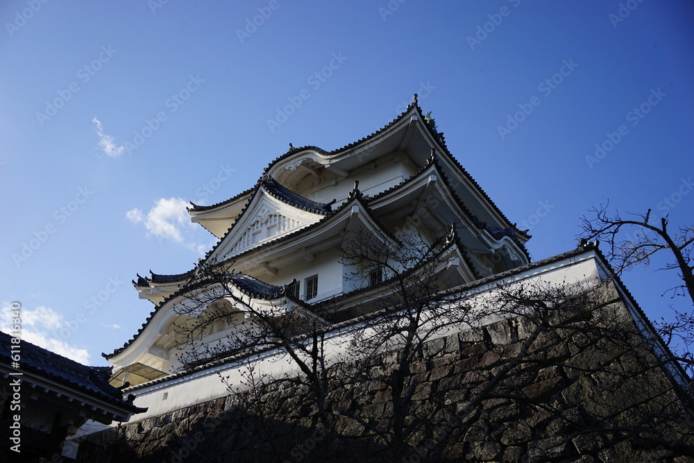 Igaueno castle in Iga, Mie, Japan - 日本 三重県 伊賀市 伊賀上野城 Igaueno castle in Iga, Mie, Japan - 日本 三重県 伊賀市 伊賀上野城