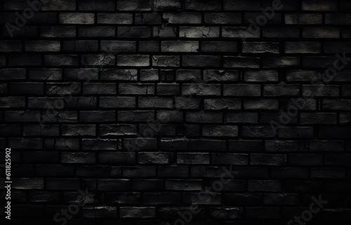 black brick wall background, black brick wall, dark brick texture, gloomy grunge background