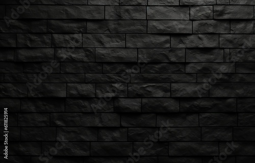 wall, black brick wall, dark brick texture, gloomy grunge background