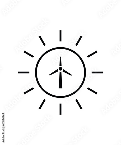 wind mill icon, vector best flat icon.