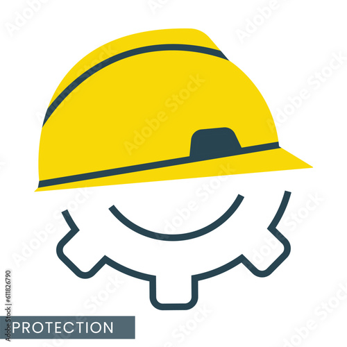 work protection icons for app or web