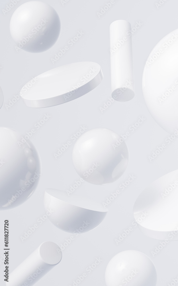 Abstract geometry shapes background, 3d rendering. Abstract geometry shapes background, 3d rendering.