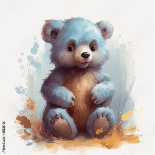 bear illustration-Generative AI © AutreyDigital