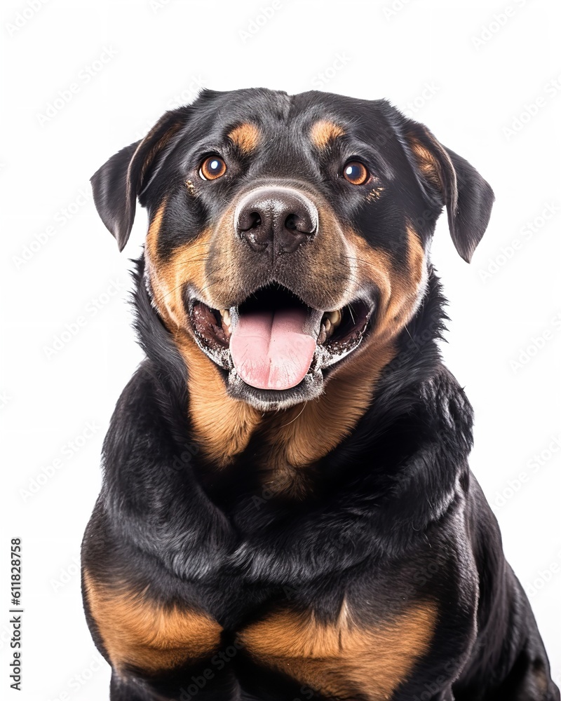 Rottweiler Poised Rottweiler Poised
