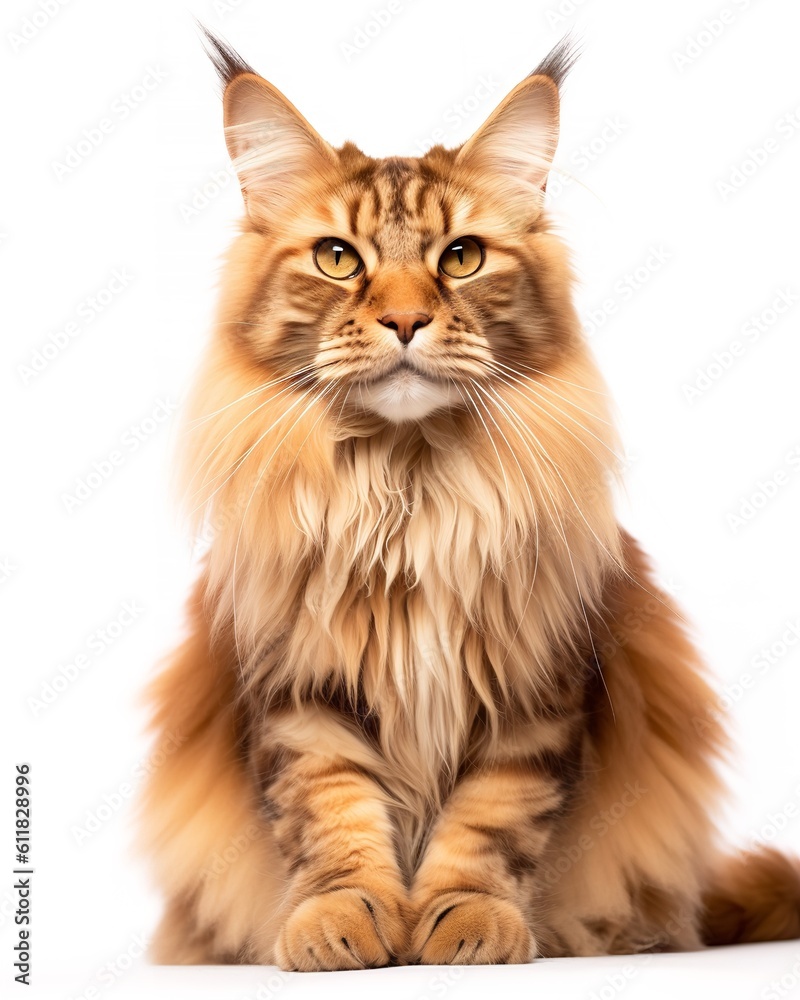 Maine Coon Lounging Maine Coon Lounging