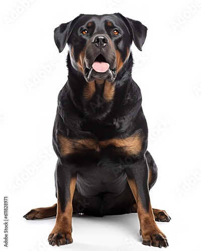 Rottweiler Poised