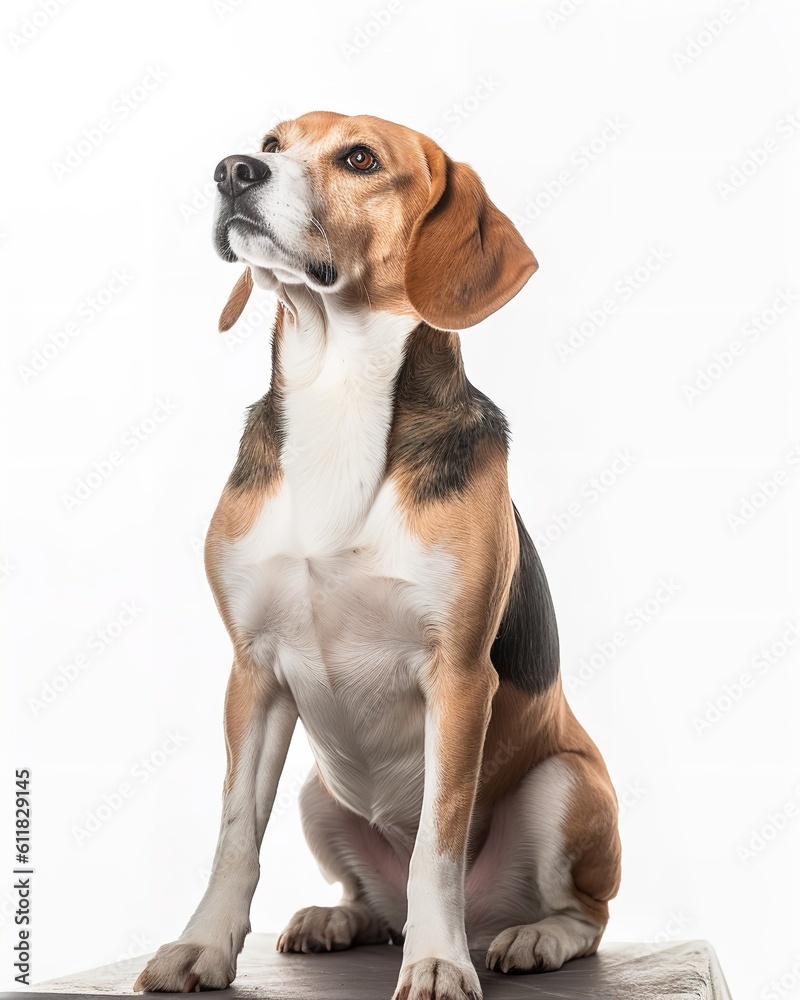 Beagle Lounging