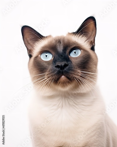 Siamese Cat Posing