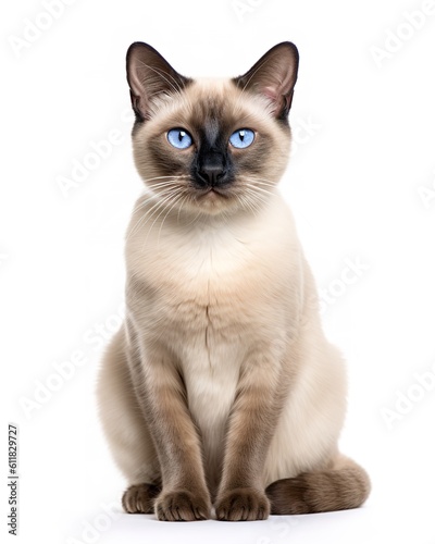 Siamese Cat Posing