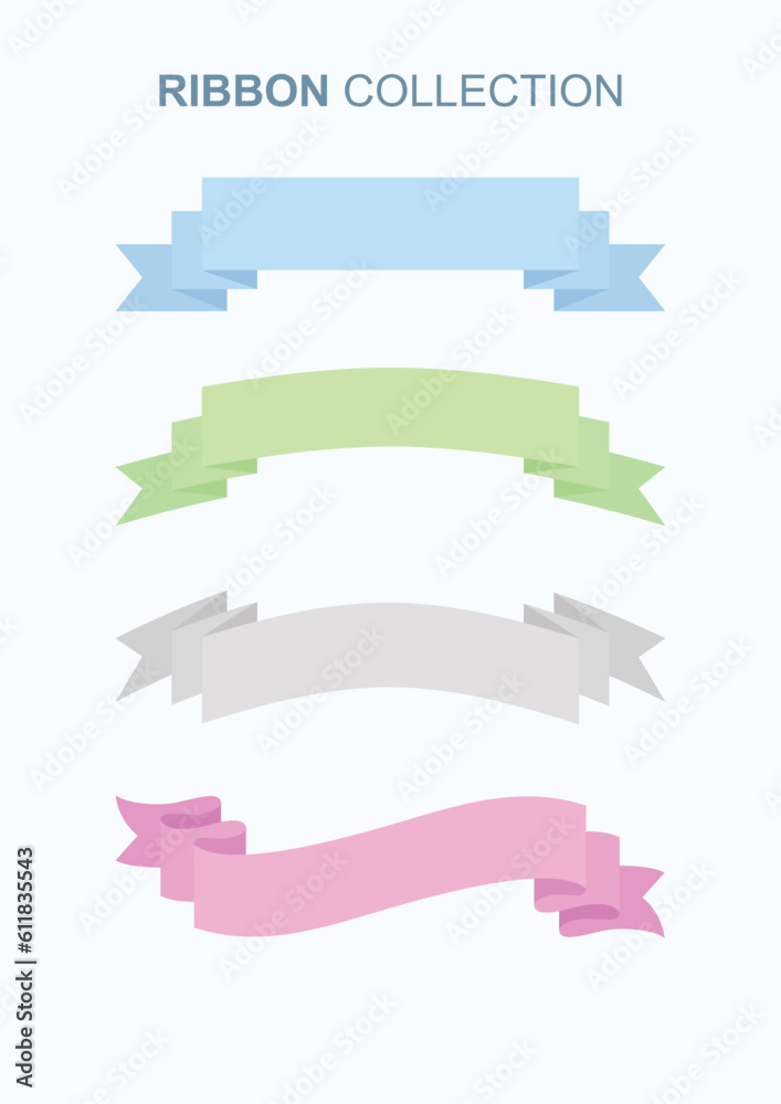 set of ribbons