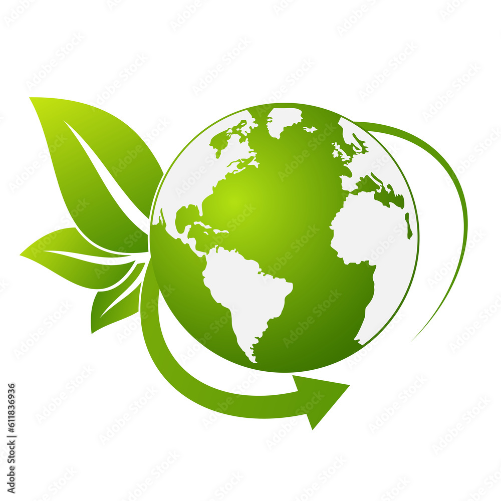 Obraz premium Eco Friendly concept, vector illustration
