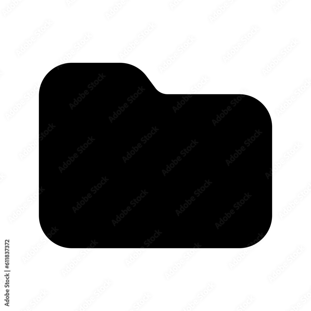 folder glyph icon