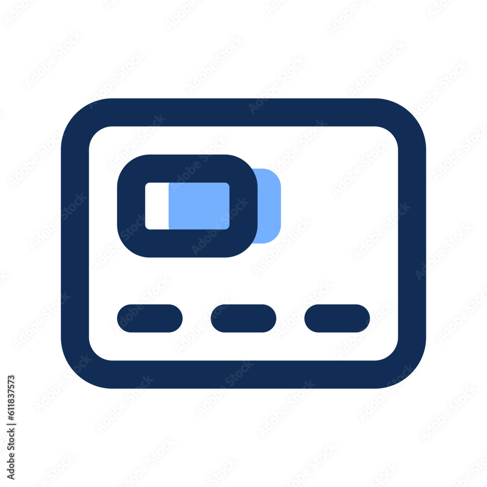 credit card filled line icon credit card filled line icon
