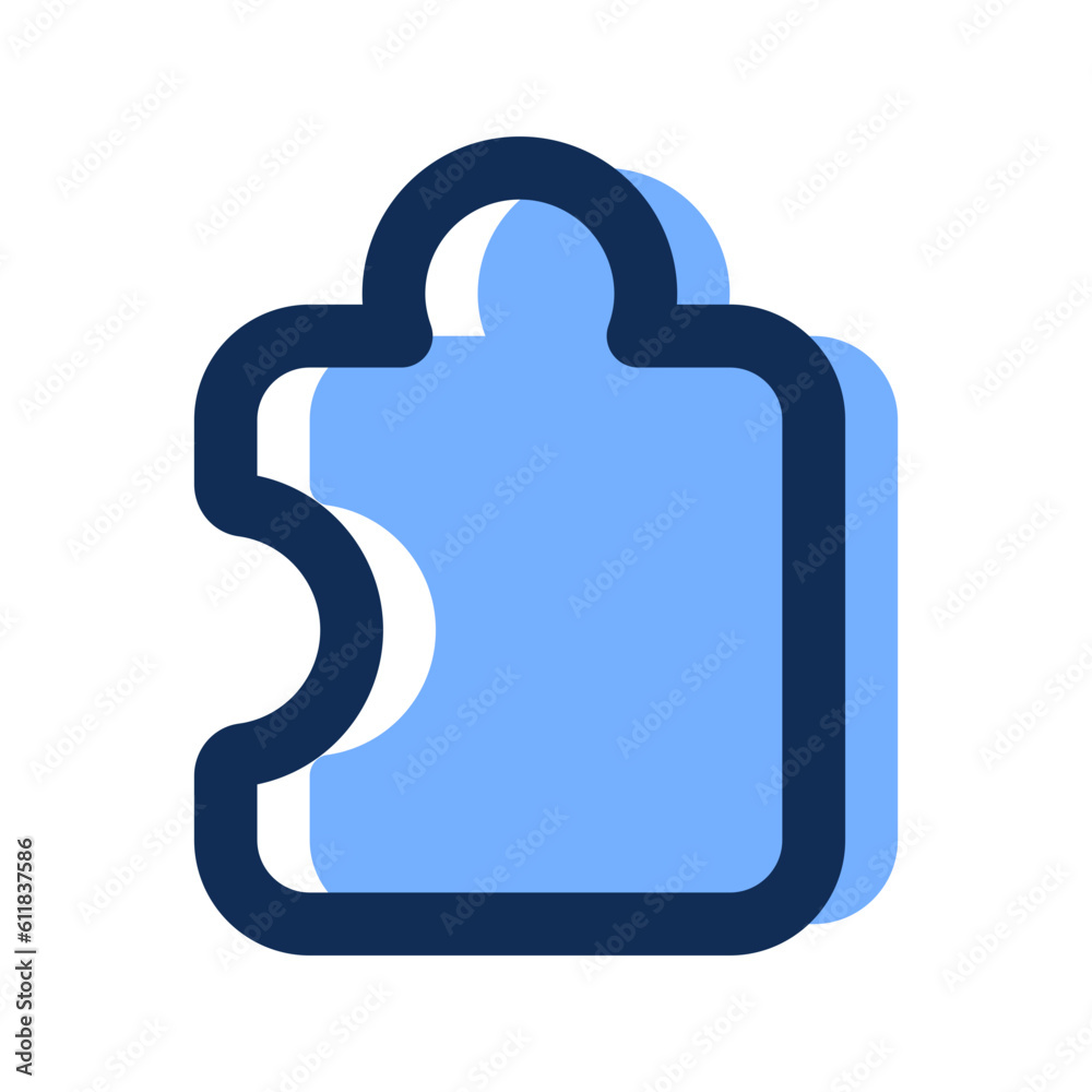 jigsaw filled line icon jigsaw filled line icon