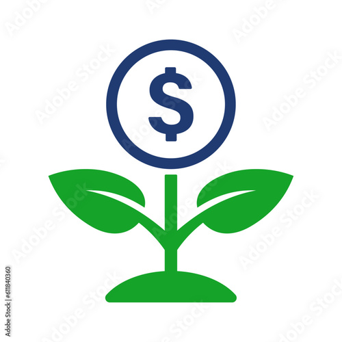investment icon sign vector