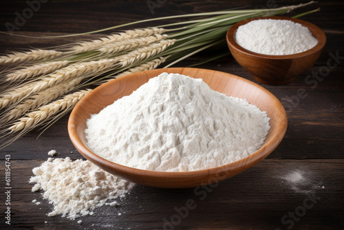 Rice flour rice ears gluten-free photo