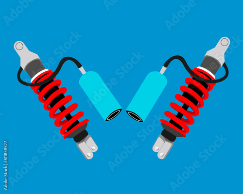Shock Absorber Suspension .The most popular Shock Absorber  Graphic Resources for Car Mono Suspension. Logo Suspension Vector Art, Icon vectors, suspension stock illustrations and vector graphics.