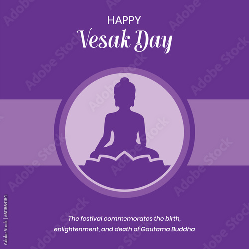 vesak vector suitable for business