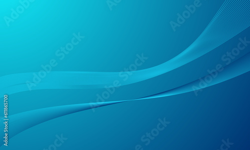 blue green turquoise color lines wave curves soft gradient abstract background