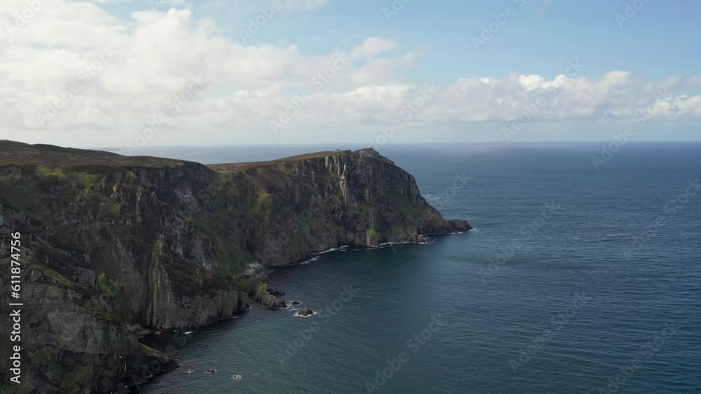 Aerial view of Horn Head by Dunfanaghy in County Donegal, Irleland Aerial view of Horn Head by Dunfanaghy in County Donegal, Irleland