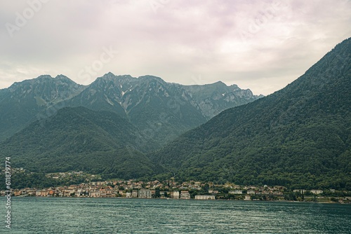 view of the blue lake