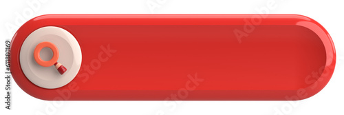 Free Download Search field. Search bar. 3D illustration. - GFXLoad