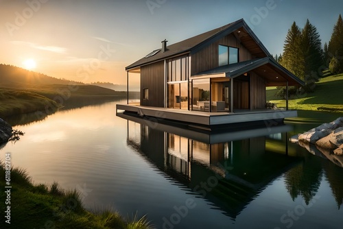 house on the lake © Nadia