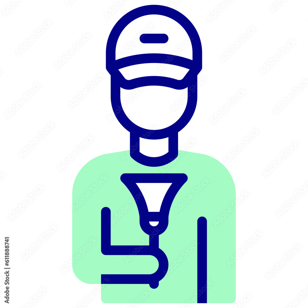 janitor avatar vetcor icon