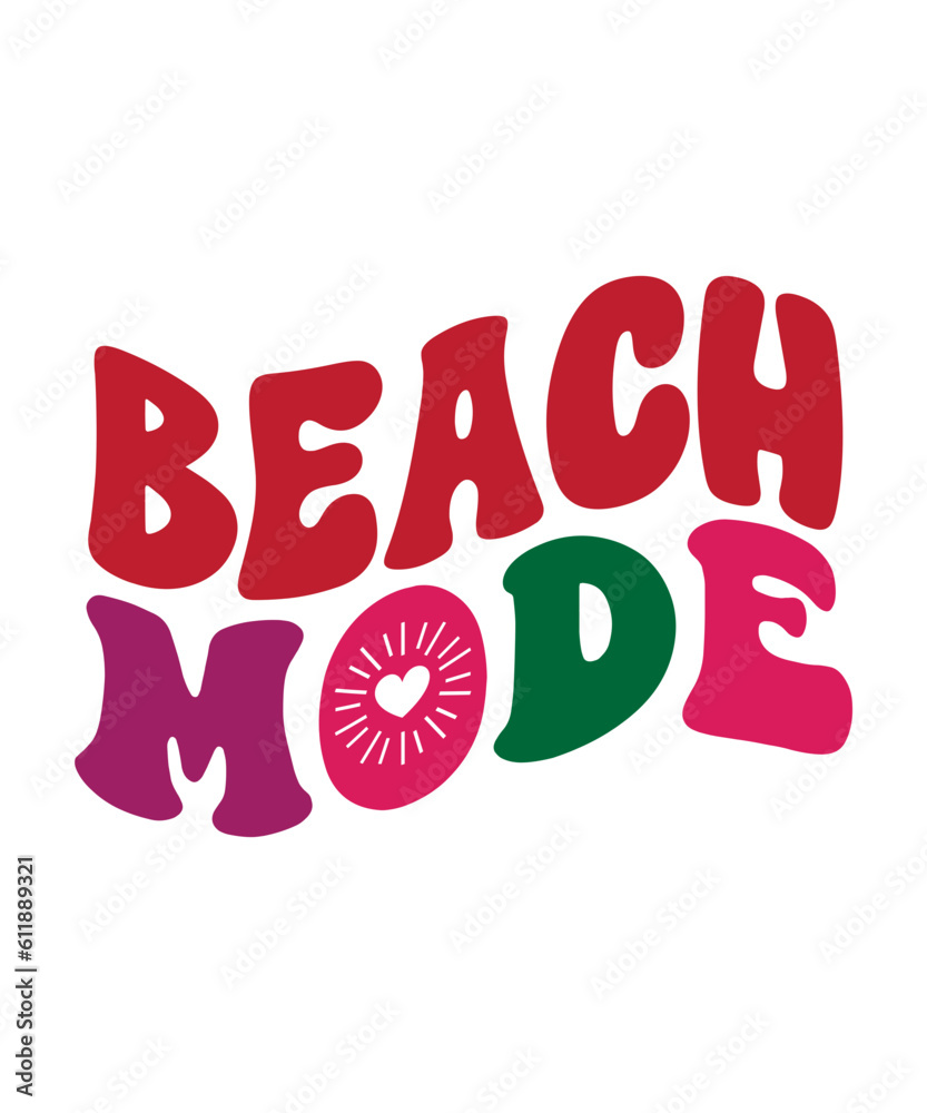 Retro Summer SVG Bundle, Summer Svg, Beach Svg, Summertime svg, Funny ...